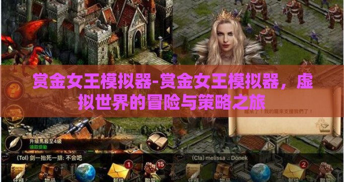 赏金女王模拟器-赏金女王模拟器，虚拟世界的冒险与策略之旅