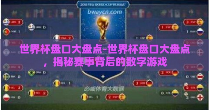 世界杯盘口大盘点-世界杯盘口大盘点，揭秘赛事背后的数字游戏