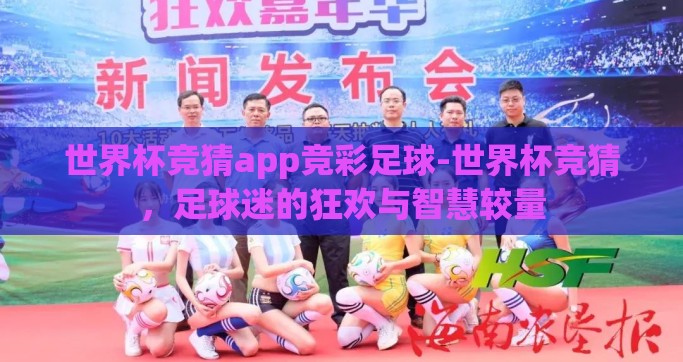 世界杯竞猜app竞彩足球-世界杯竞猜，足球迷的狂欢与智慧较量